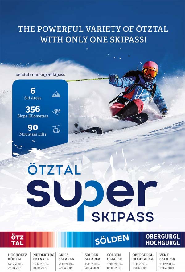 The new Ötztal Super Ski Pass 